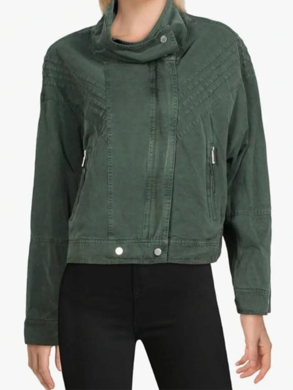Avec Les Filles Cotton Jacket Size Medium